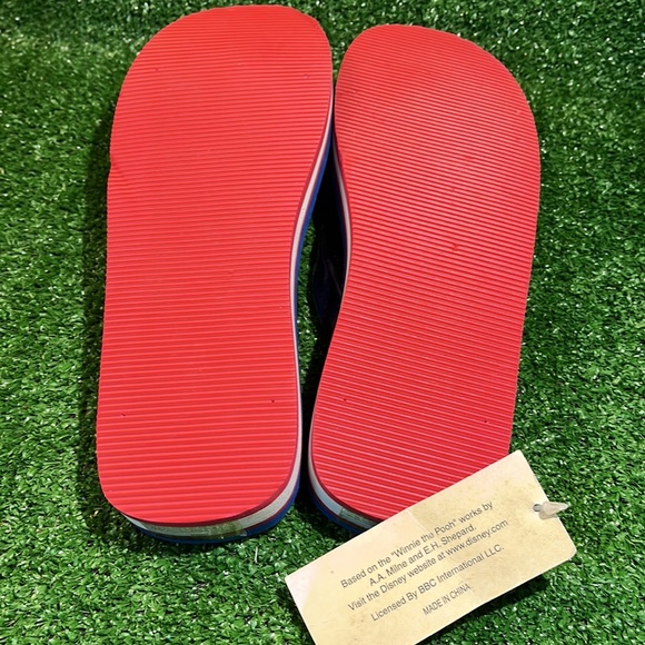Vintage Disney Winnie the Pooh Platform Wedge Sandals - Picture 4 of 9